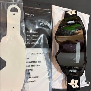 Fox Racing Vue Goggles with Tear-Offs